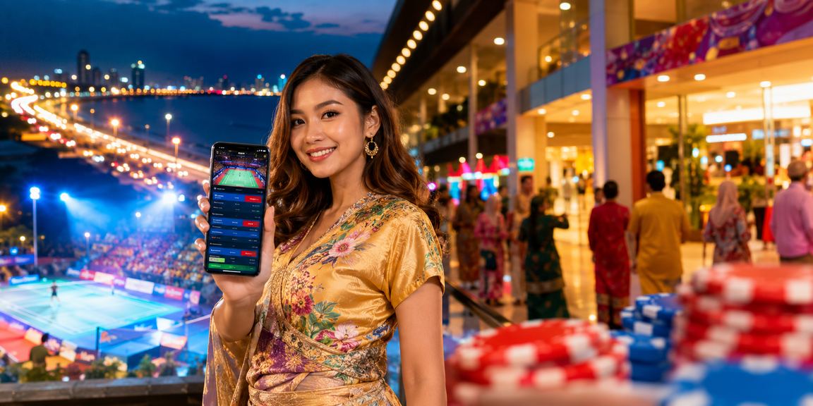 Pengguna lc135 menggunakan aplikasi Android di Kuantan